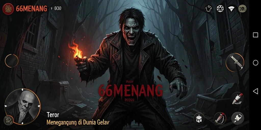 Gameplay seru dan menegangkan di 66MENANG, menjelajahi dunia yang angker.