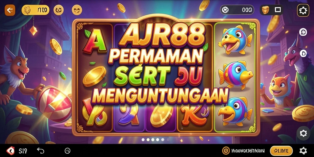 Tampilan gameplay Slot yang menarik dari AJR88.