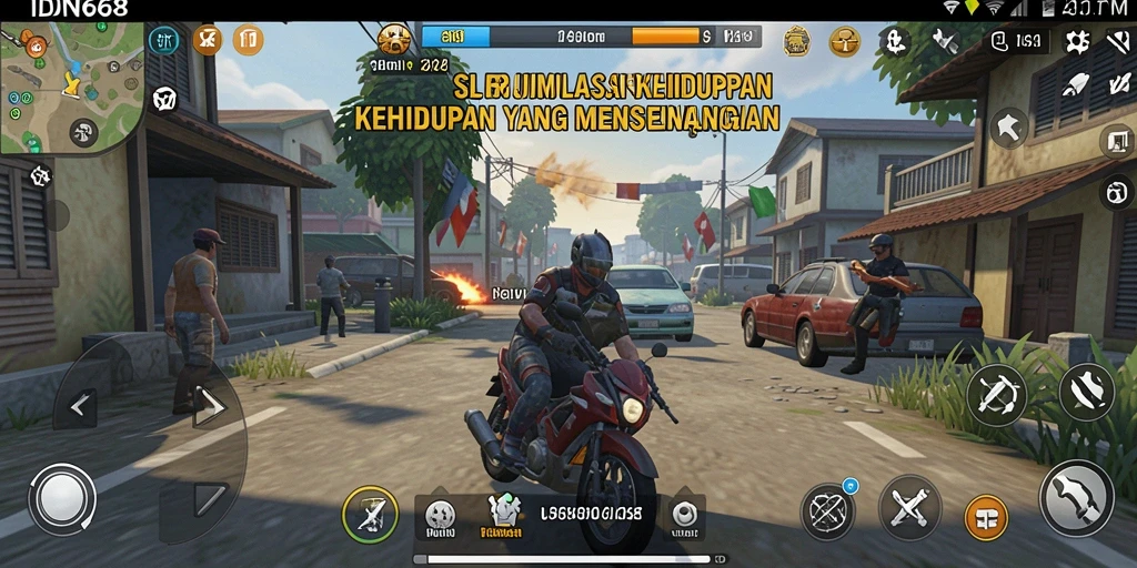 Tangkapan layar gameplay <strong>IDN668</strong> yang menunjukkan aktivitas mendebarkan dalam simulasi.