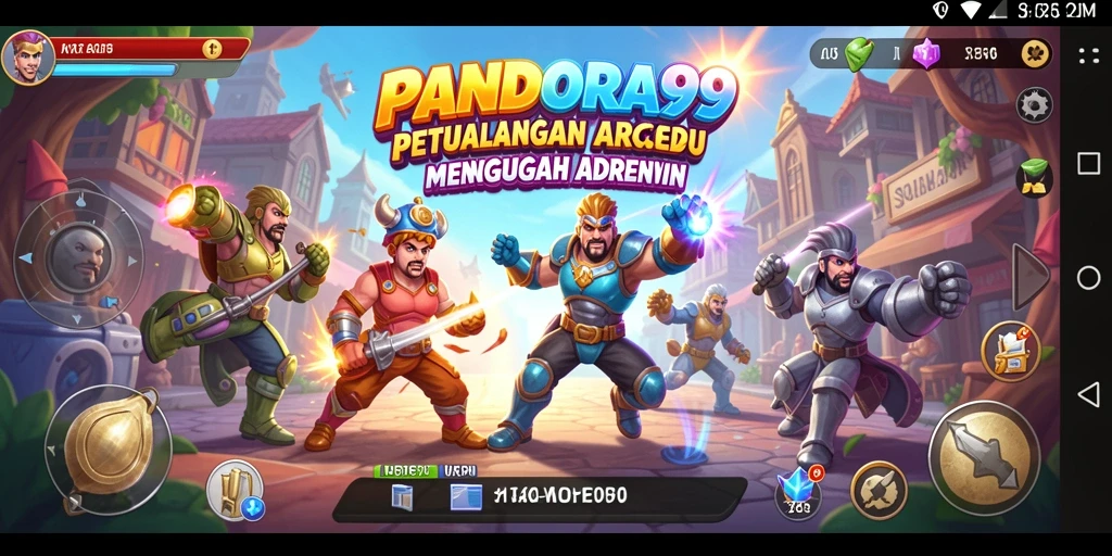 Tampilan gameplay seru PANDORA99 yang penuh tantangan.