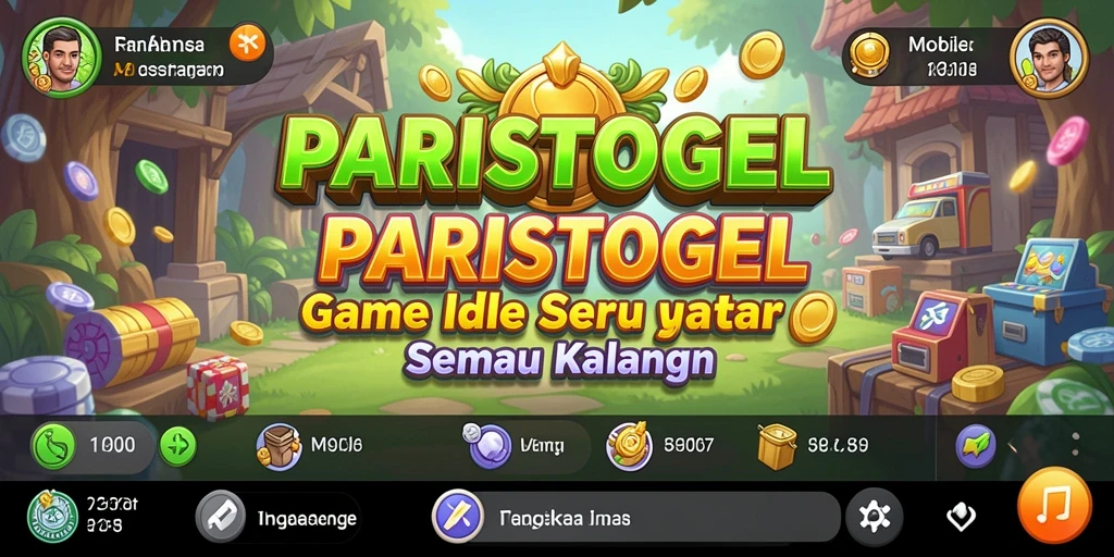 Tampilan gameplay <strong>PARISTOGEL</strong> yang menarik dan penuh warna.