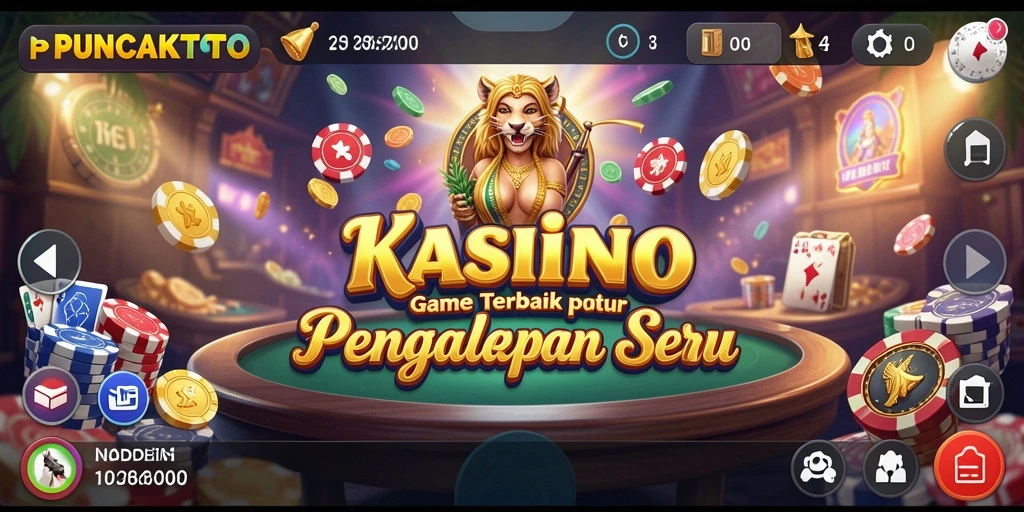 Tampilan gameplay Kasino PUNCAKTOTO yang mengasyikkan.