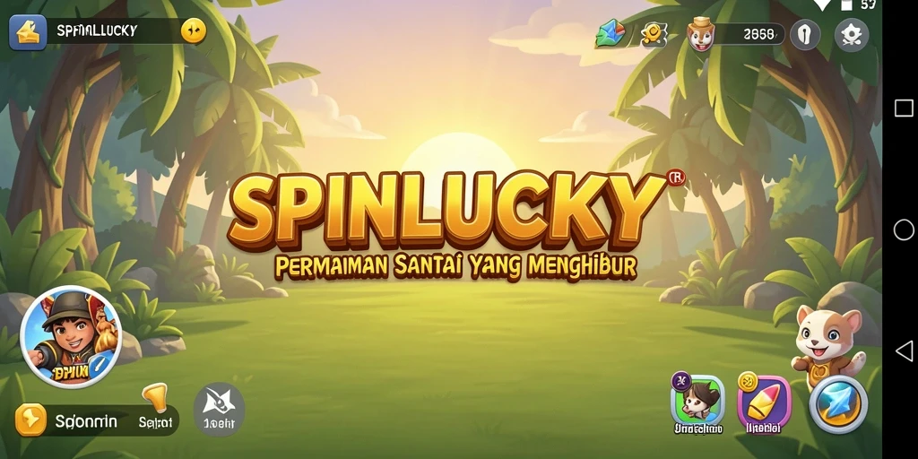 Tampilan menarik dari gameplay SPINLUCKY yang menyenangkan.