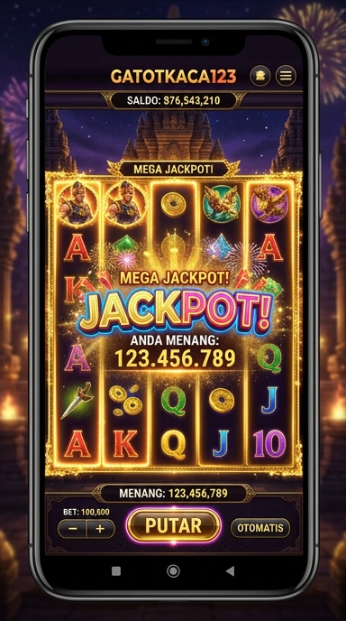 Screenshot antarmuka utama gatotkaca123 yang intuitif.