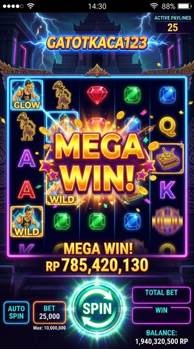 Pengguna menikmati pengalaman unduh yang cepat di gatotkaca123.